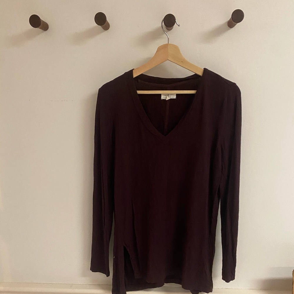 Burgundy Lou & Grey Small Tunic
